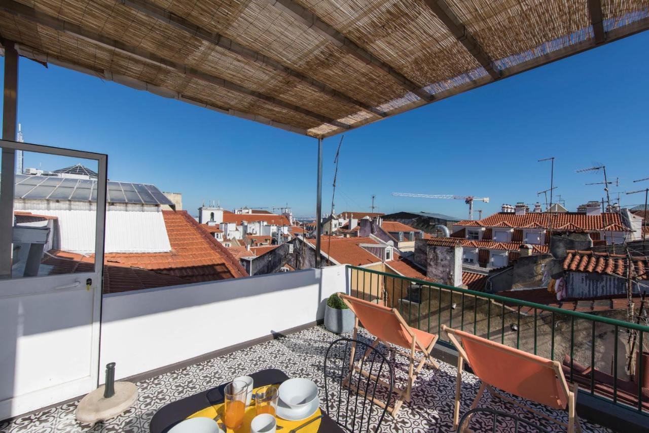 Lovelystay - Bairro Alto Terrace Wonder Lisbona Esterno foto